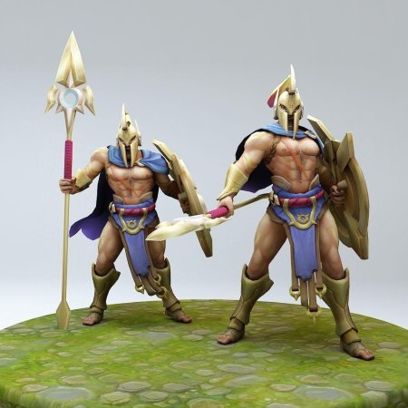 Пантеон лига легенд моделька