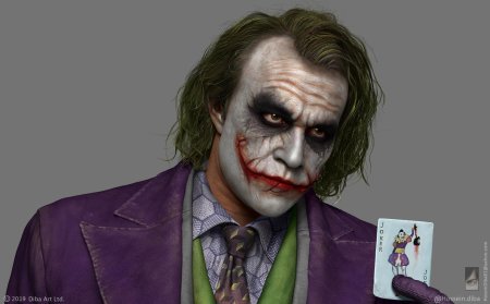 Джокер хит леджер во весь рост