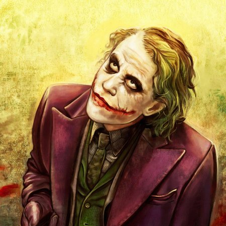 Джокер хит леджер арт