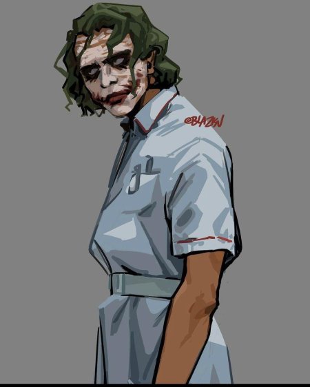 Хит леджер джокер медсестра