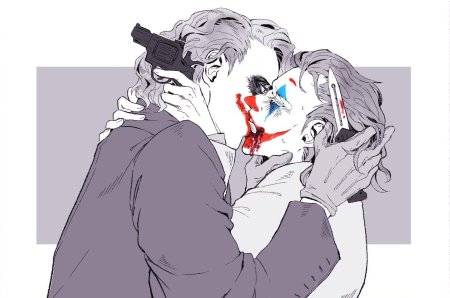 Джокер хоакин леджер арт