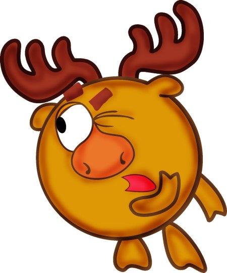 Лосяша из смешариков