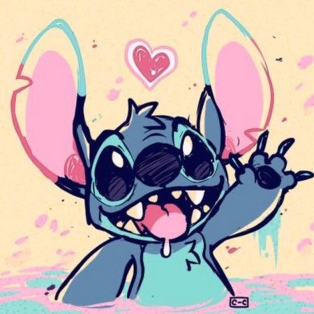 Стич арт милый