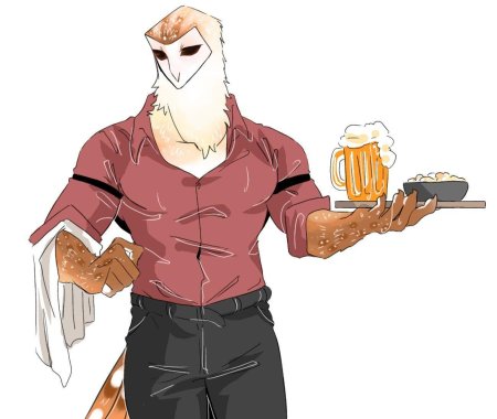 Фурри оливер сова