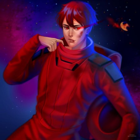 Красный амонг ас