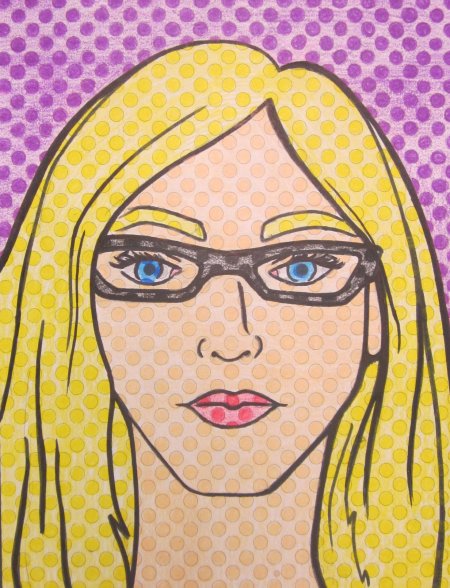 Рой лихтенштейн автопортрет