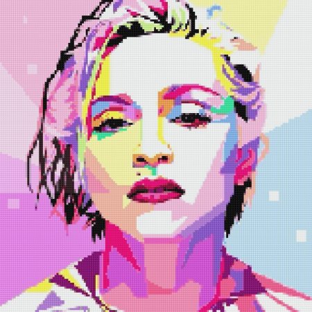 Мадонна wpap арт