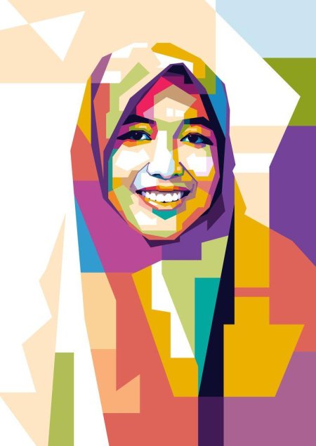Wpap wedha pop art portrait