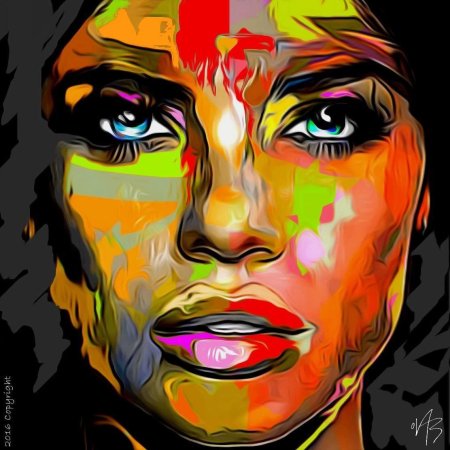 Авангардный портрет