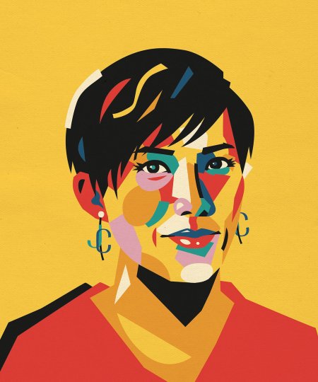 Портрет в стиле поп арт