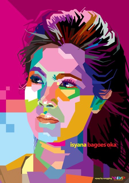 Портрет в стиле поп арт