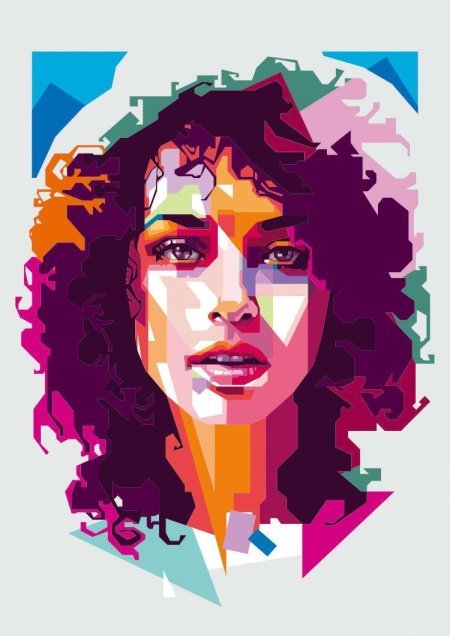 Портрет красками