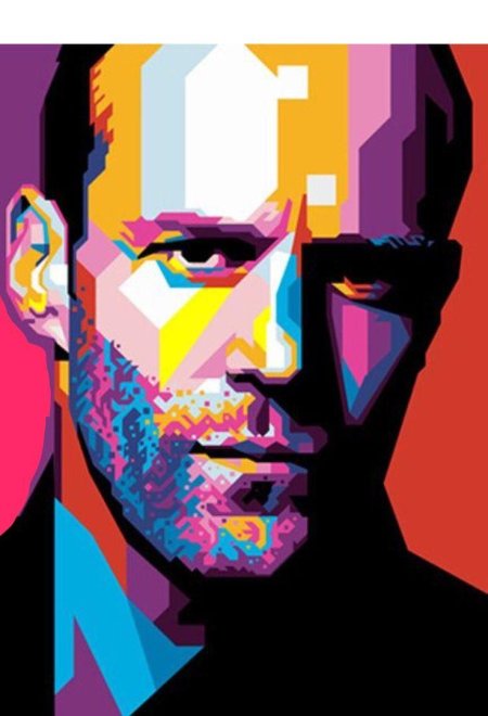 Поп арт джейсон стэтхэм