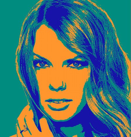 Поп арт портрет