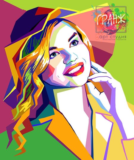 Поп арт портреты