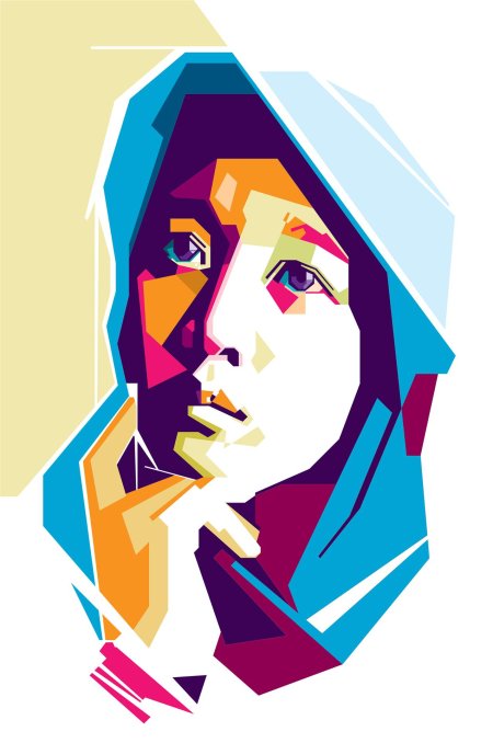 Дизайнерский портрет