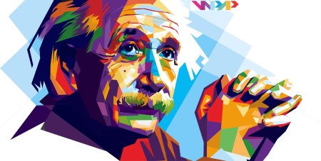 Эйнштейн портрет wpap