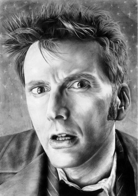 Дэвид теннант портрет