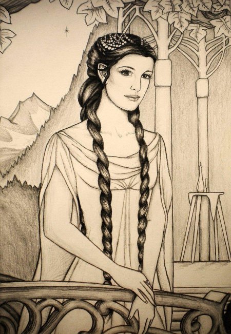 Рисунки толкина