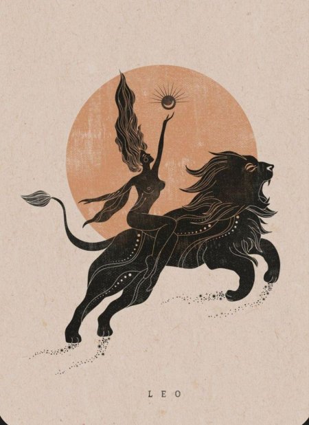 Лев живопись