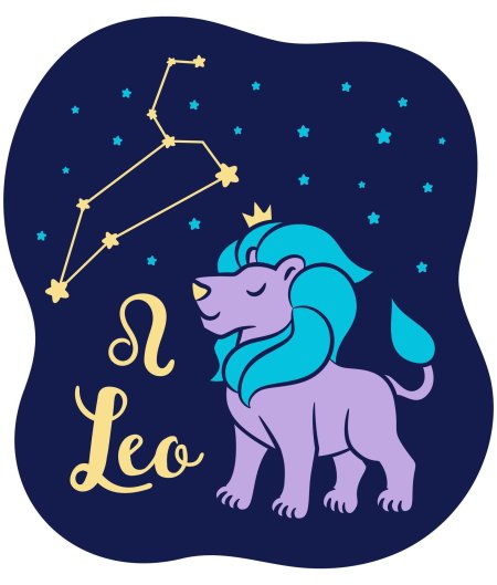 Зодиакальное созвездие лев