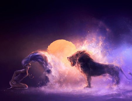 Луна во льве