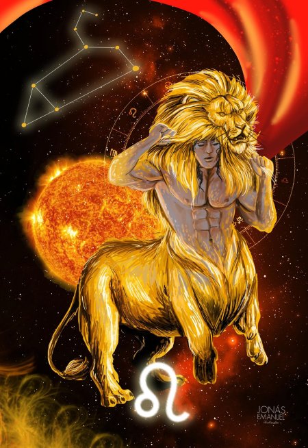 Знак зодиака лев