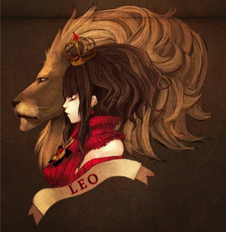 Лев девушка