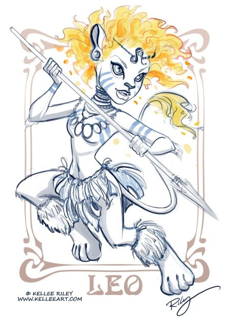 Знаки зодиака скетч