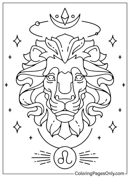 Раскраска знаки зодиака