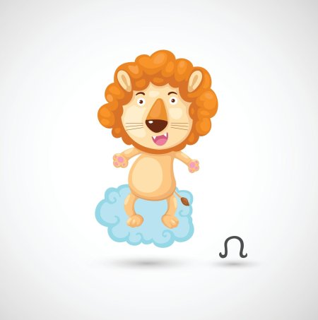 Мультяшные львы