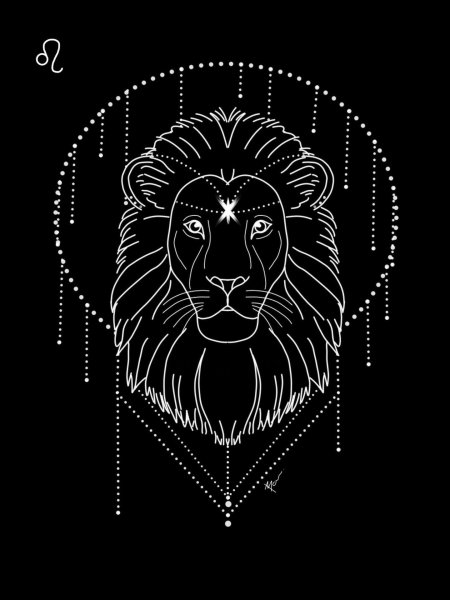 Знак зодиака лев