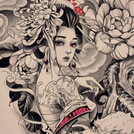 Традиционная японская татуировка