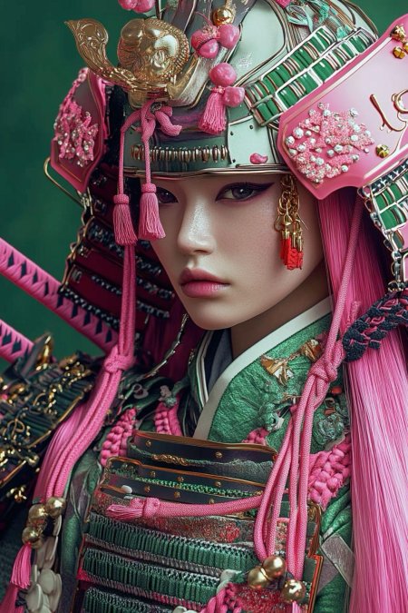 Девушка воительница