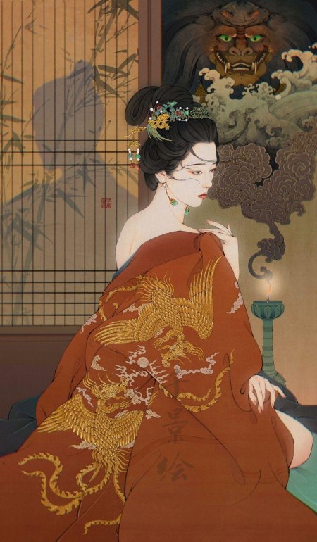 Картина японская