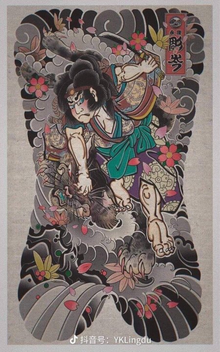 Татуировка в японском стиле