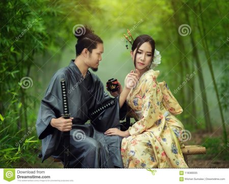 Самурай с мечами