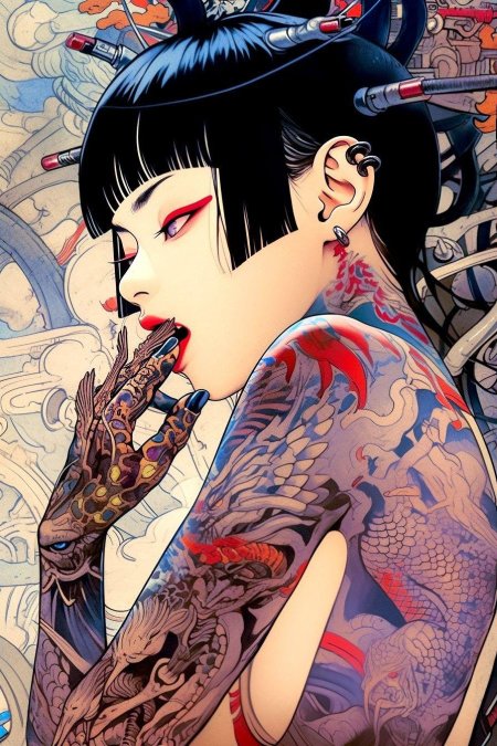 Татуировка японская