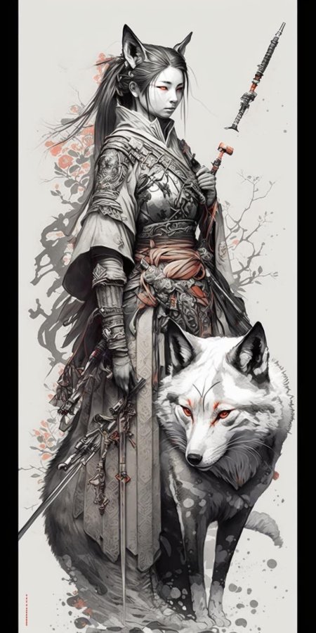 Кицунэ самурай