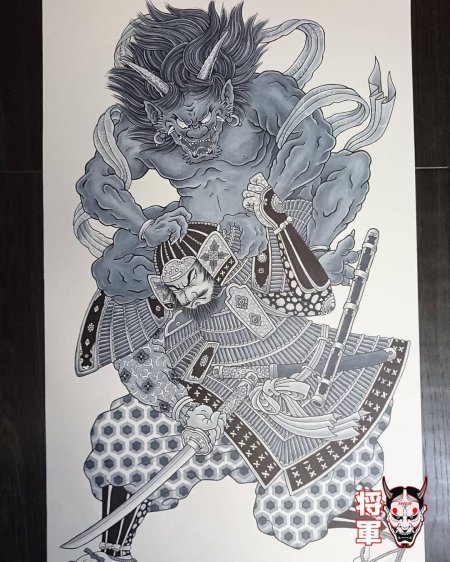 Самурайские тату