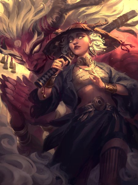 Фэнтези воин