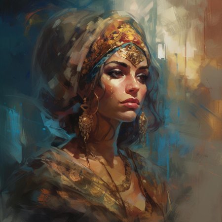 Портрет масло