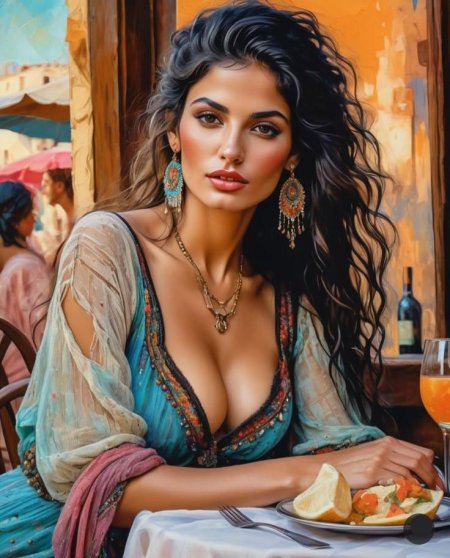 Девушка портрет