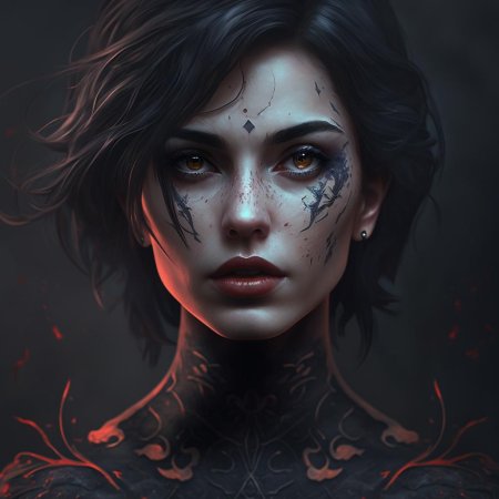 Арт женщина