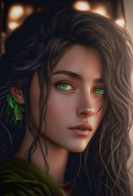 Девушка из фэнтези