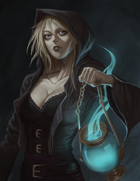 Персонаж ведьмы