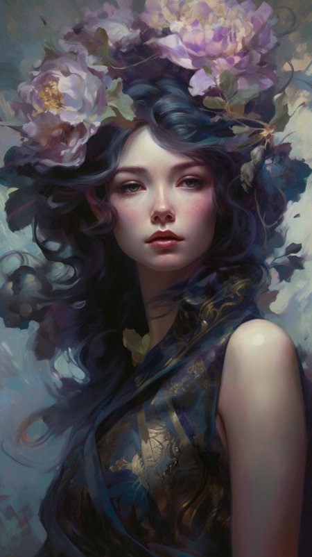 Портрет девушек