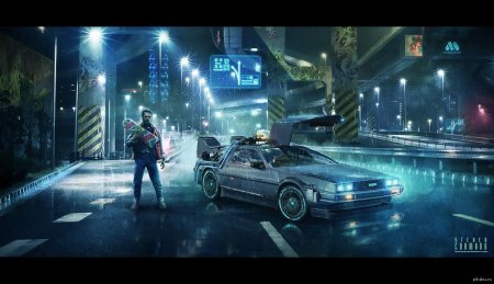 Делориан киберпанк 2077