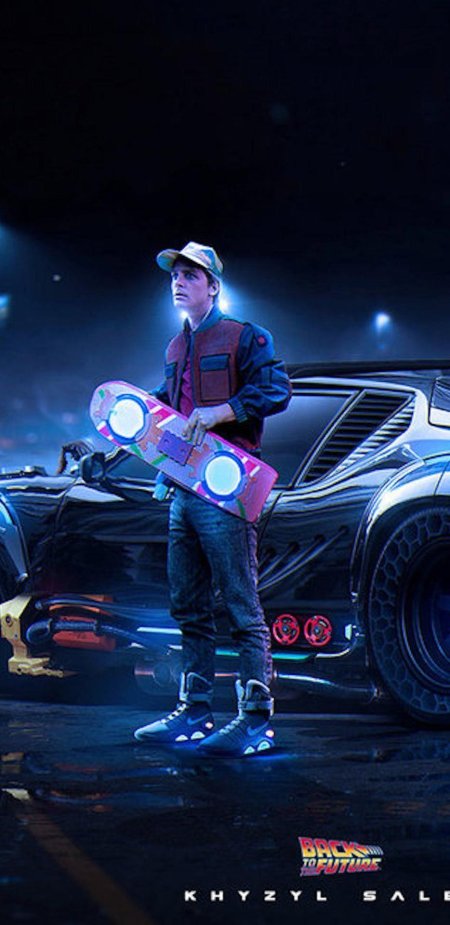 Марти макфлай и делориан