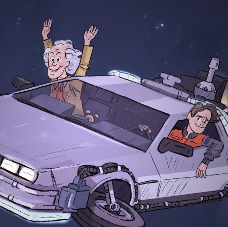 Рик и морти назад в будущее